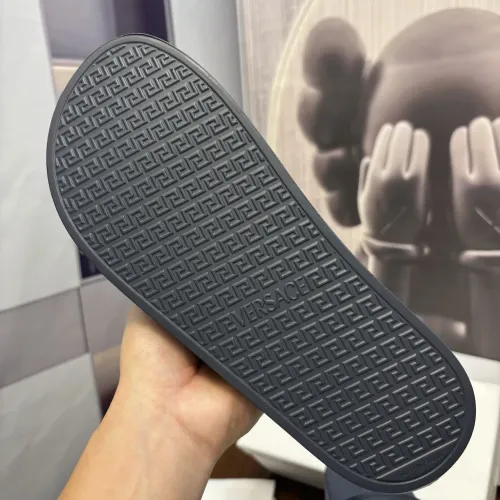 Replica Versace Slippers For Men #1408793 $48.00 USD for Wholesale