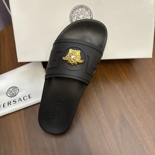 Replica Versace Slippers For Men #1408794 $48.00 USD for Wholesale