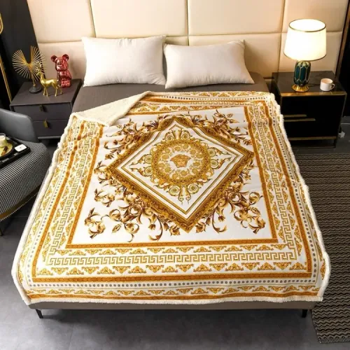 Cheap Versace Blanket #1408796, $$88.00 USD On Versace Blanket