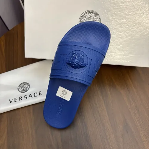 Replica Versace Slippers For Men #1408809 $48.00 USD for Wholesale
