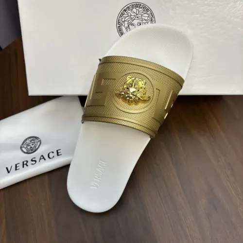 Replica Versace Slippers For Men #1408814 $48.00 USD for Wholesale