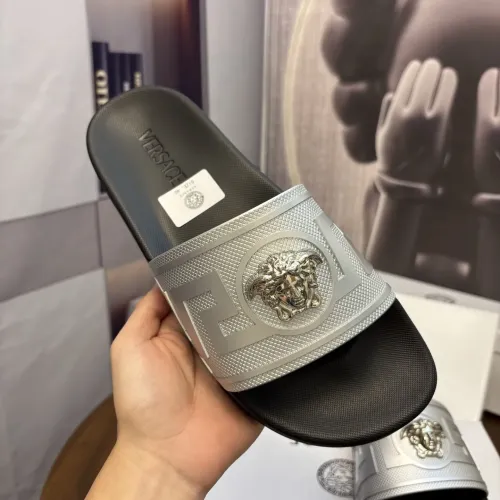 Replica Versace Slippers For Men #1408815 $48.00 USD for Wholesale