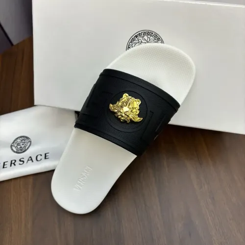 Replica Versace Slippers For Men #1408822 $48.00 USD for Wholesale