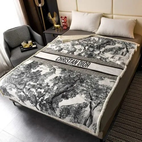 Cheap Christian Dior Blanket Blanket #1408823, $$80.00 USD On Christian Dior Blanket
