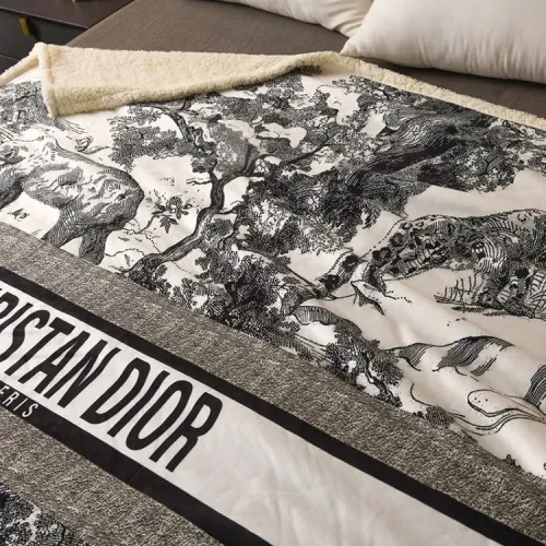 Replica Christian Dior Blanket Blanket #1408823 $80.00 USD for Wholesale
