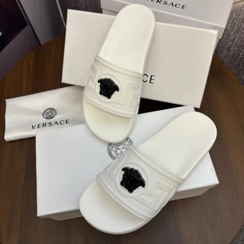 Replica Versace Slippers For Men #1408827 $48.00 USD for Wholesale