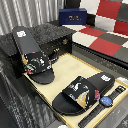 Cheap Ralph Lauren Polo Slippers For Men #1408857, $$42.00 USD On Ralph Lauren Polo Slippers