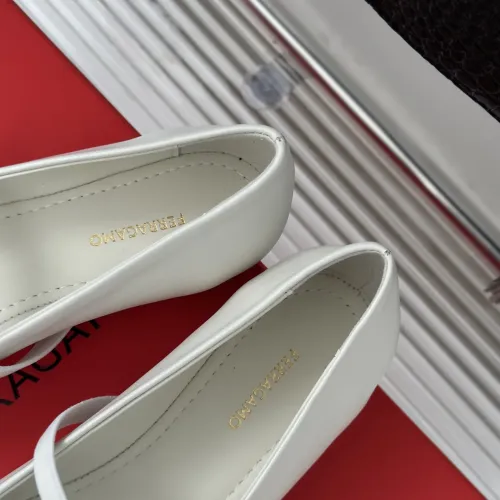 Replica Salvatore Ferragamo Flat Shoes For Women #1408907 $102.00 USD for Wholesale