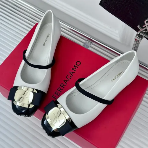 Cheap Salvatore Ferragamo Flat Shoes For Women #1408909, $$102.00 USD On Salvatore Ferragamo Flat Shoes