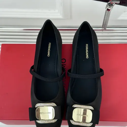 Replica Salvatore Ferragamo Flat Shoes For Women #1408912 $102.00 USD for Wholesale