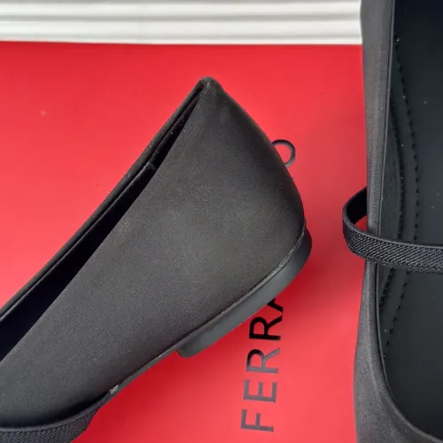 Replica Salvatore Ferragamo Flat Shoes For Women #1408912 $102.00 USD for Wholesale