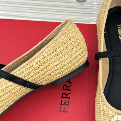 Replica Salvatore Ferragamo Flat Shoes For Women #1408915 $102.00 USD for Wholesale