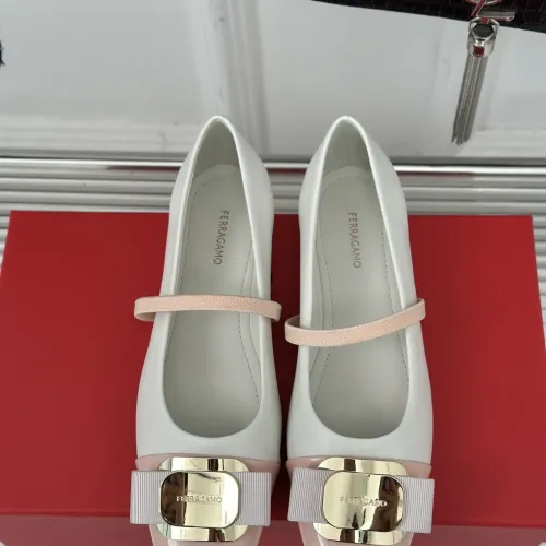 Replica Salvatore Ferragamo Flat Shoes For Women #1408916 $105.00 USD for Wholesale