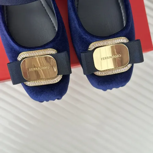 Replica Salvatore Ferragamo Flat Shoes For Women #1408918 $105.00 USD for Wholesale
