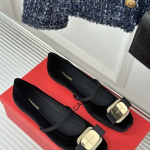 Replica Salvatore Ferragamo Flat Shoes For Women #1408920 $105.00 USD for Wholesale