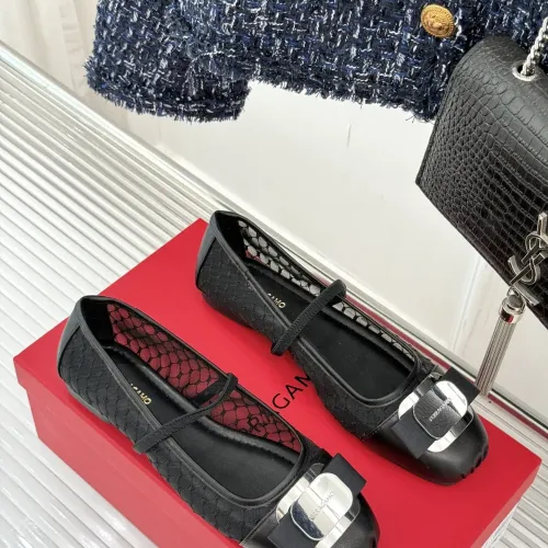 Replica Salvatore Ferragamo Flat Shoes For Women #1408922 $108.00 USD for Wholesale