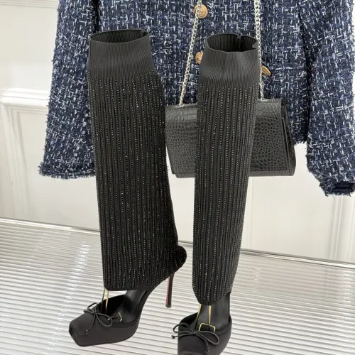 Replica Christian Louboutin Boots For Women #1408943 $150.00 USD for Wholesale