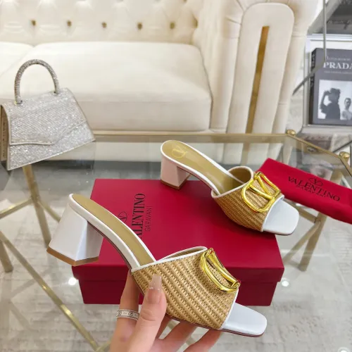 Replica Valentino Slippers For Women #1409015 $85.00 USD for Wholesale