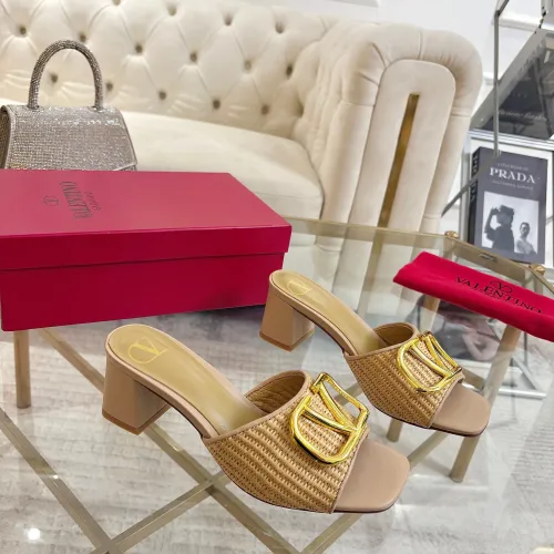 Replica Valentino Slippers For Women #1409016 $85.00 USD for Wholesale