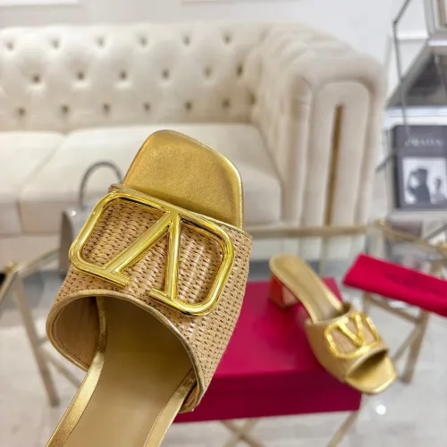 Replica Valentino Slippers For Women #1409019 $85.00 USD for Wholesale