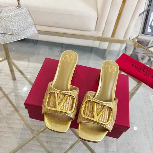 Replica Valentino Slippers For Women #1409019 $85.00 USD for Wholesale