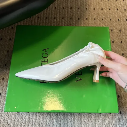 Replica Bottega Veneta BV High-heeled Shoes For Women #1409088 $122.00 USD for Wholesale