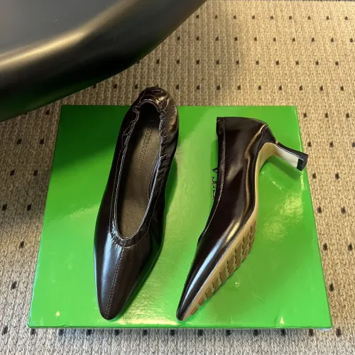 Cheap Bottega Veneta BV High-heeled Shoes For Women #1409090, $$122.00 USD On Bottega Veneta BV High-heeled Shoes