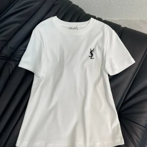 Cheap Yves Saint Laurent YSL T-shirts Short Sleeved For Women #1409105, $$52.00 USD On Yves Saint Laurent YSL T-shirts