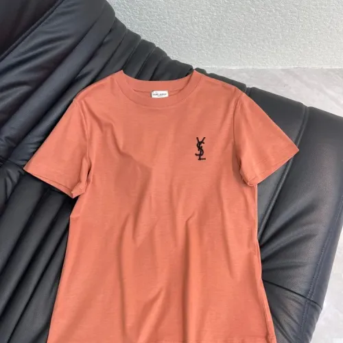 Cheap Yves Saint Laurent YSL T-shirts Short Sleeved For Women #1409106, $$52.00 USD On Yves Saint Laurent YSL T-shirts