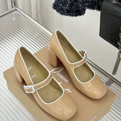 Replica Christian Louboutin High-heeled shoes For Women #1409173 $112.00 USD for Wholesale
