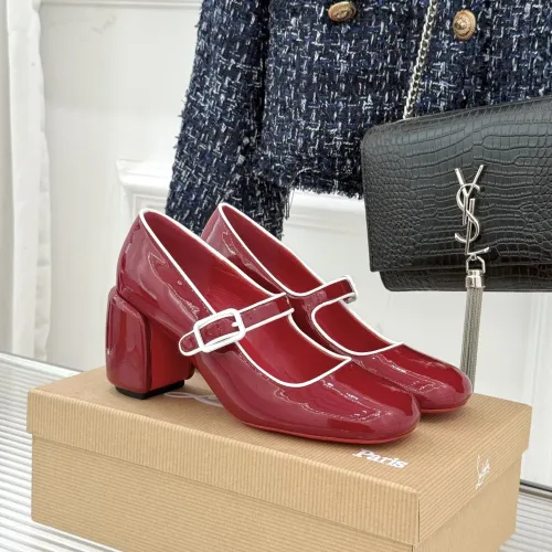 Cheap Christian Louboutin High-heeled shoes For Women #1409174, $$112.00 USD On Christian Louboutin High-heeled shoes