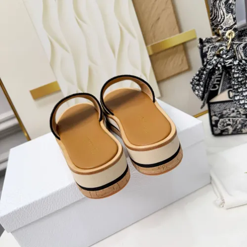 Replica Christian Dior Slippers For Women #1409179 $85.00 USD for Wholesale