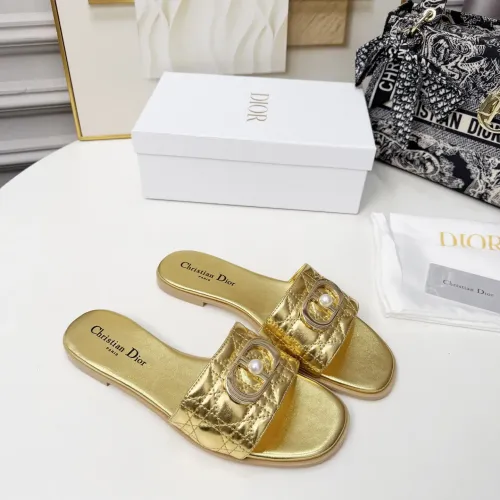 Replica Christian Dior Slippers For Women #1409182 $82.00 USD for Wholesale