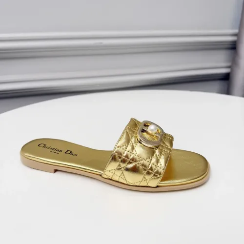 Replica Christian Dior Slippers For Women #1409182 $82.00 USD for Wholesale