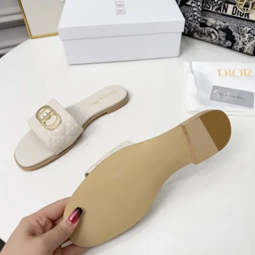 Replica Christian Dior Slippers For Women #1409183 $82.00 USD for Wholesale