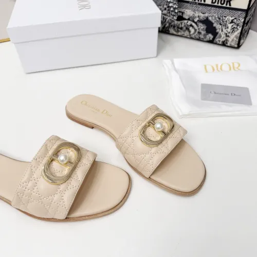 Replica Christian Dior Slippers For Women #1409184 $82.00 USD for Wholesale