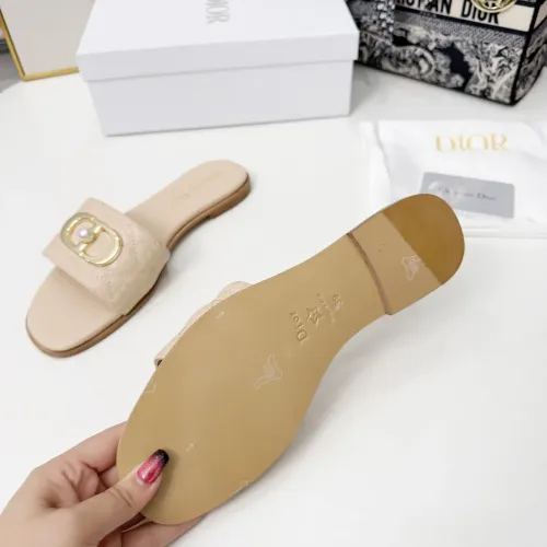 Replica Christian Dior Slippers For Women #1409184 $82.00 USD for Wholesale