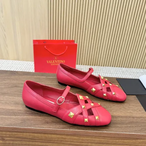 Replica Valentino Flat Shoes For Women #1409209 $105.00 USD for Wholesale