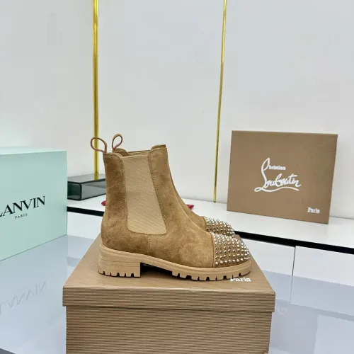Replica Christian Louboutin Boots For Women #1409218 $128.00 USD for Wholesale