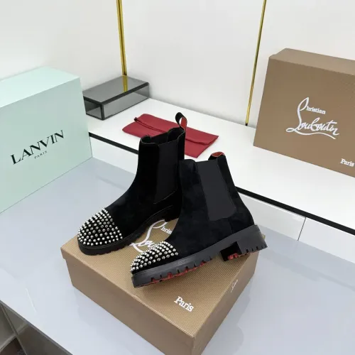 Cheap Christian Louboutin Boots For Women #1409219, $$128.00 USD On Christian Louboutin Boots