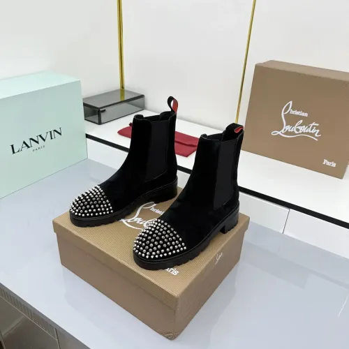 Replica Christian Louboutin Boots For Women #1409219 $128.00 USD for Wholesale