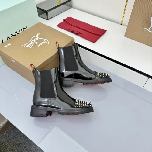 Replica Christian Louboutin Boots For Women #1409220 $128.00 USD for Wholesale