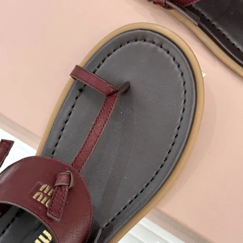 Replica MIU MIU Sandal For Women #1409229 $98.00 USD for Wholesale