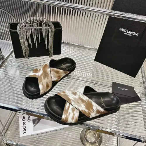 Cheap Yves Saint Laurent YSL Slippers For Women #1409231, $$85.00 USD On Yves Saint Laurent YSL Slippers