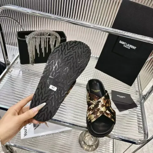 Replica Yves Saint Laurent YSL Slippers For Women #1409235 $85.00 USD for Wholesale