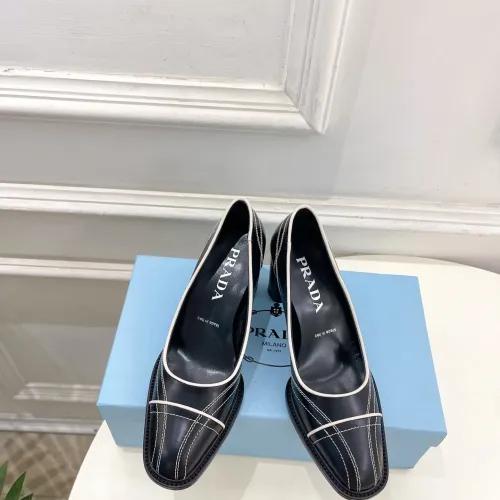 Replica Prada High-heeled Shoes For Women #1409239 $125.00 USD for Wholesale