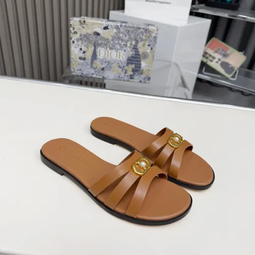 Replica Christian Dior Slippers For Women #1409326 $82.00 USD for Wholesale