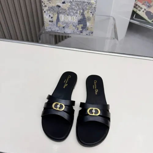 Replica Christian Dior Slippers For Women #1409328 $82.00 USD for Wholesale