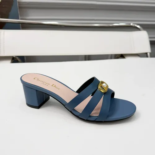 Replica Christian Dior Slippers For Women #1409334 $85.00 USD for Wholesale