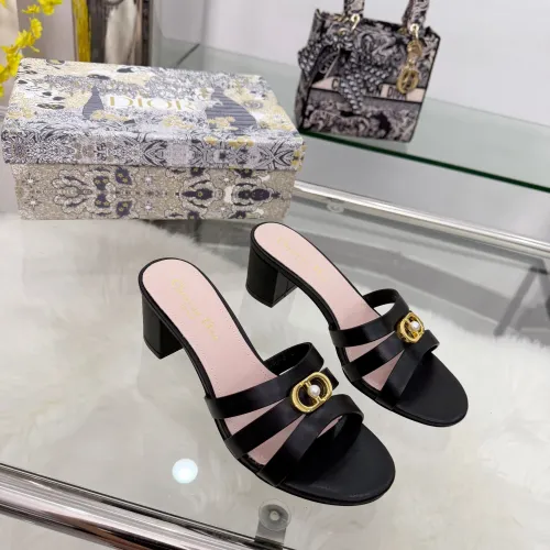 Replica Christian Dior Slippers For Women #1409335 $85.00 USD for Wholesale